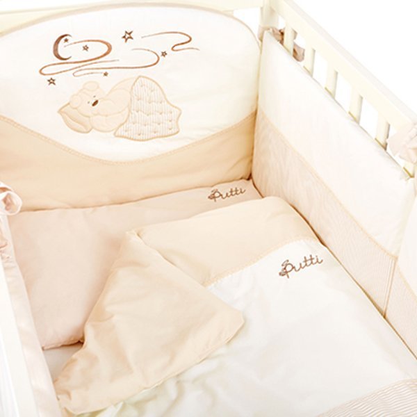 Фото Комплект постельного белья в кроватку Putti My Little Bear, 3 предмета, реальные фотографии клиентов | Коляски-Кроватки.Ру