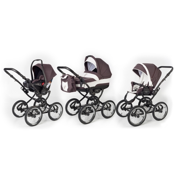 Фото Детская коляска Esspero Classic 3 в 1, шасси Black, реальные фотографии клиентов | Коляски-Кроватки.Ру