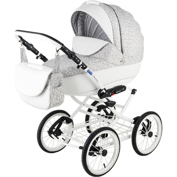 Фото Детская коляска BeBe-Mobile Santana Ecco 2 в 1, ткань+эко-кожа, реальные фотографии клиентов | Коляски-Кроватки.Ру