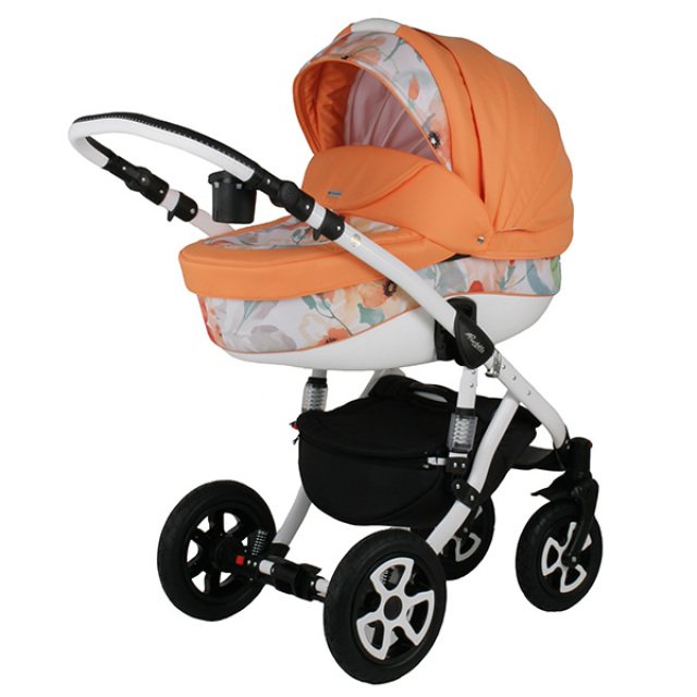 Фото Детская коляска Adamex Barletta Акварель 2 в 1, реальные фотографии клиентов | Коляски-Кроватки.Ру