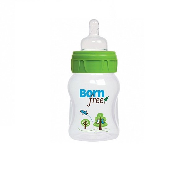 46170 Пластиковая бутылочка Born Free 160 мл полипропилен
