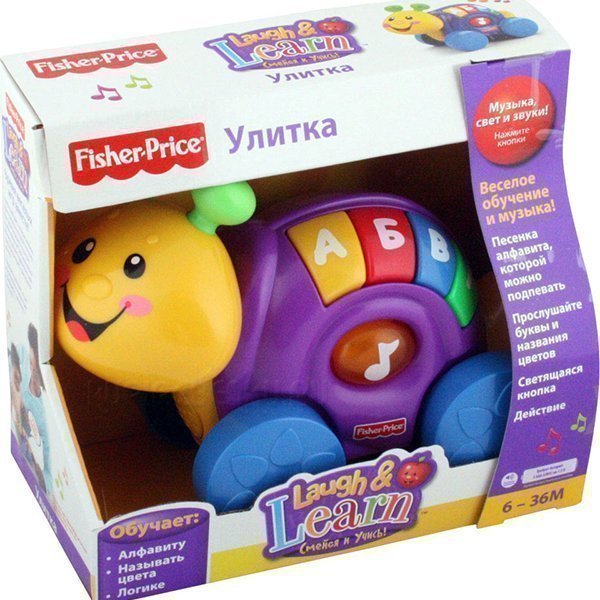 FP N1202 Улитка Fisher Price Смейся и учись фото 2