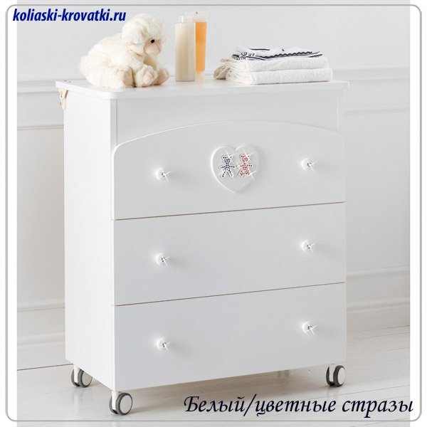 Фото Комод пеленальный Baby Expert Lui and Lei, реальные фотографии клиентов | Коляски-Кроватки.Ру