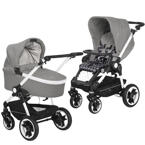 Фото Детская коляска Teutonia BeYou V4 Elite WHL3 2 в 1, реальные фотографии клиентов | Коляски-Кроватки.Ру