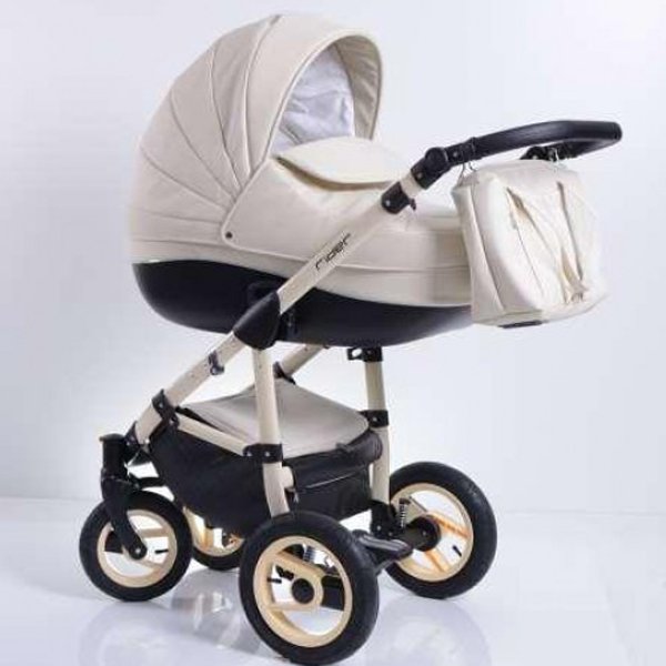 Фото Детская коляска Tutic Rider Eco 2 в 1, эко-кожа, реальные фотографии клиентов | Коляски-Кроватки.Ру