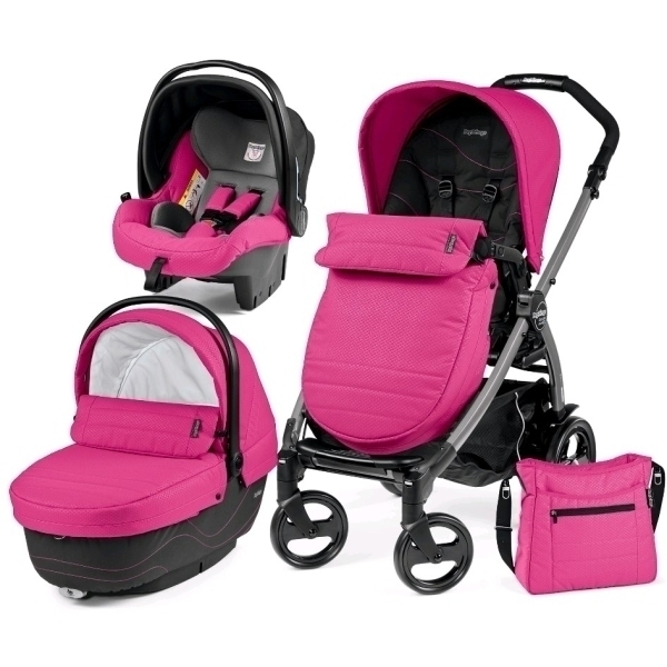 Фото Детская коляска Peg-Perego Book Plus Completo 3 в 1, шасси Jet, реальные фотографии клиентов | Коляски-Кроватки.Ру