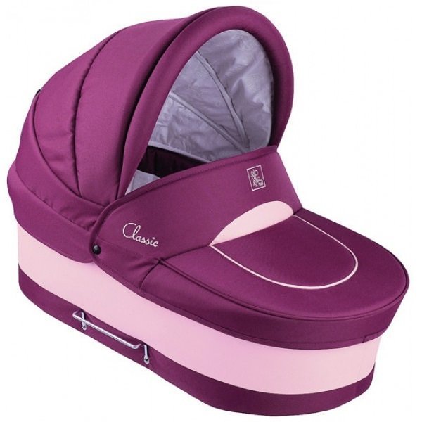 Детская коляска Jedo Classic Bartatina Alu Plus 2 в 1, ткань, амортизация на ремнях, бежевое шасси - Фото