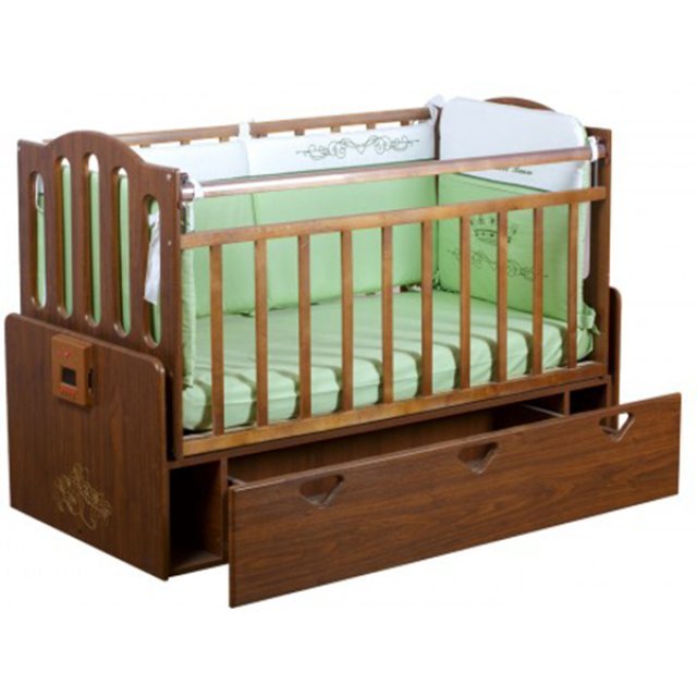 Автоматическая детская кроватка Daka baby Дака Беби Укачай-ка 3 фото 12