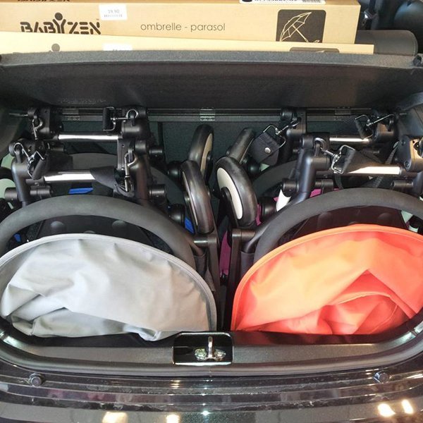 Детская прогулочная коляска Babyzen Yoyo 6+, со сменным текстилем Color Pack, белая рама фото 5