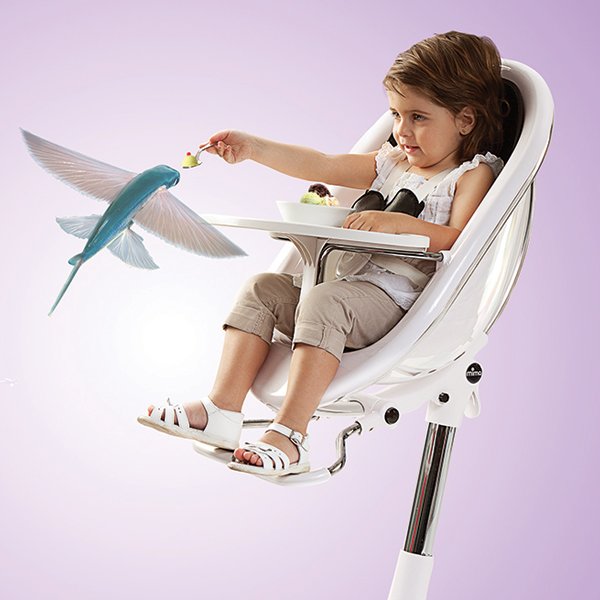 Подножка Mima Footrest для детского стульчика — как выглядит в жизни
