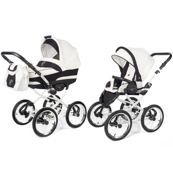 Детская коляска Esspero Classic 2 в 1, шасси White - Фото