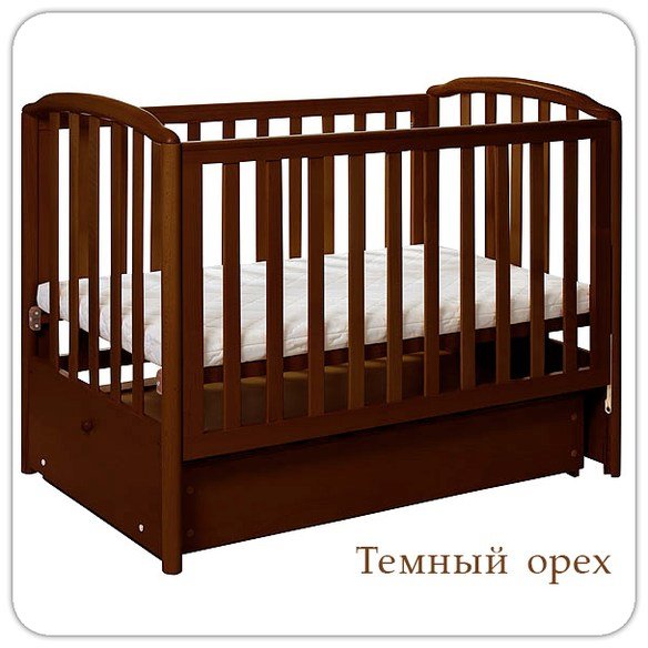 Детская кроватка Кубаньлесстрой Маргаритка АБ 18.2 фото 2