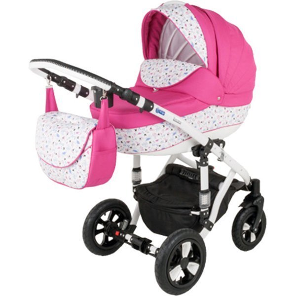Фото Детская коляска Bebe-mobile Toscana Ecco 2 в 1, эко-кожа, реальные фотографии клиентов | Коляски-Кроватки.Ру