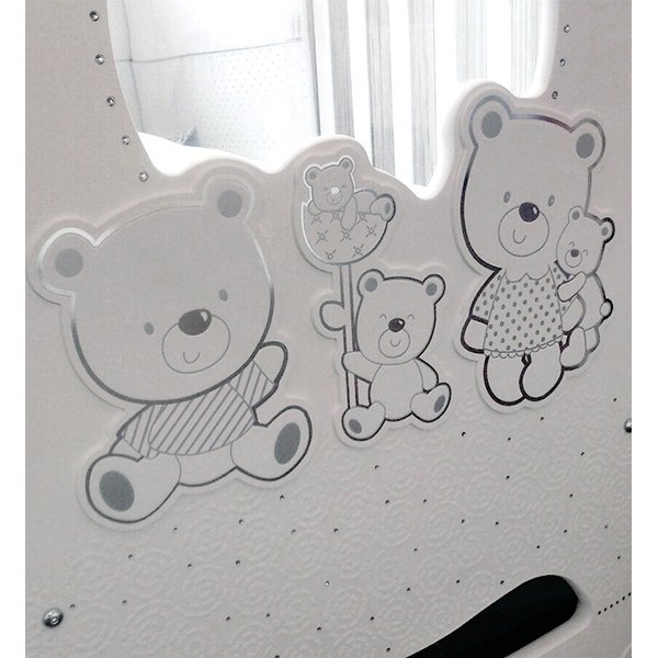 Детская кроватка Italbaby Happy Family Oblo фото 1