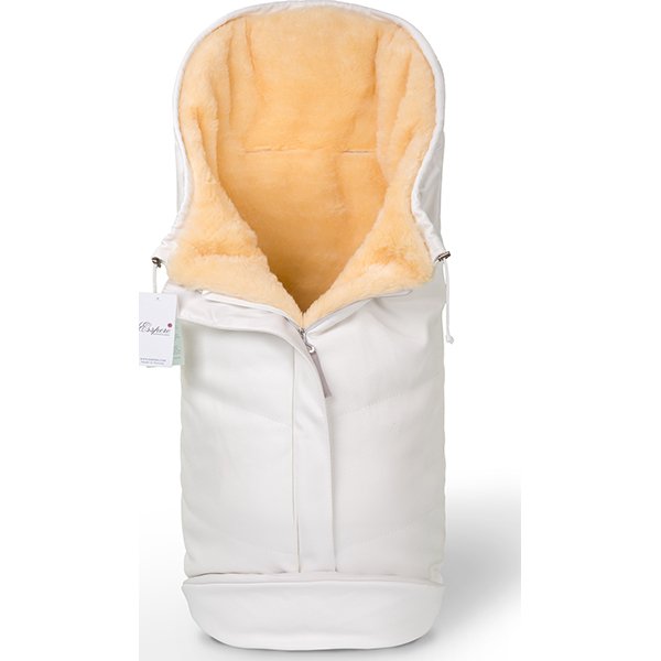 Конверт в детскую коляску Esspero Sleeping Bag Lux/Arctic 100% шерсть - Фото
