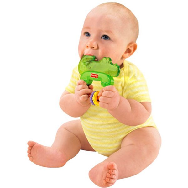 FP T8380 Прорезыватель Fisher Price Крокодил фото 2