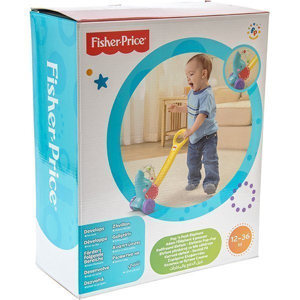 FP Y8651 Игрушка-каталка Fisher Price Слоник фото 1