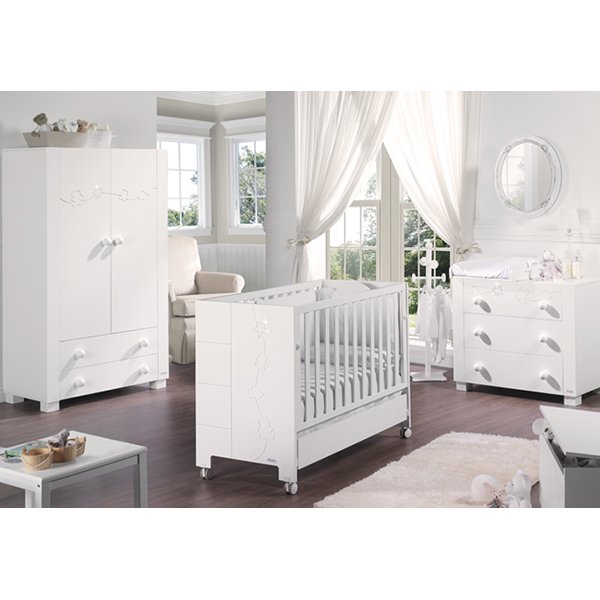 Шкаф в детскую Micuna Juliette Luxe А-1549 с кристаллами Swarovski фото 1