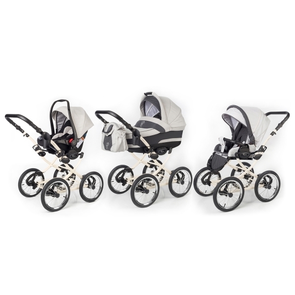 Фото Детская коляска Esspero Classic 3 в 1, шасси Beige, реальные фотографии клиентов | Коляски-Кроватки.Ру