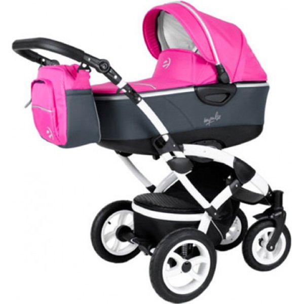 Детская коляска Tutic Impulse 3 в 1, шасси White - Фото