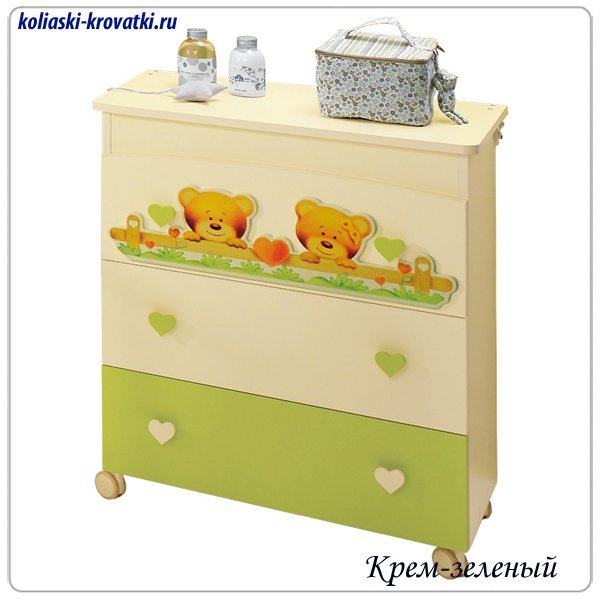 Фото Пеленальный комод Baby Expert Cuore, реальные фотографии клиентов | Коляски-Кроватки.Ру