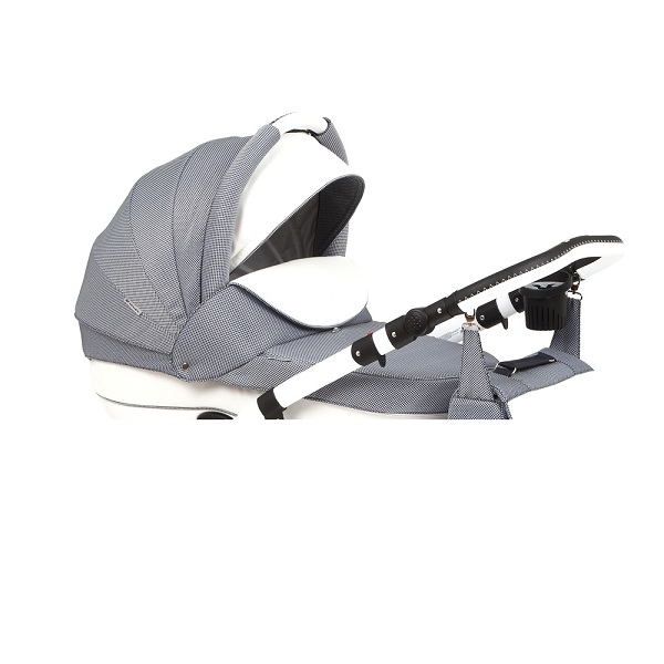 Фото Детская коляска Adamex Galactic Eco 2 в 1, 50% эко-кожа, реальные фотографии клиентов | Коляски-Кроватки.Ру