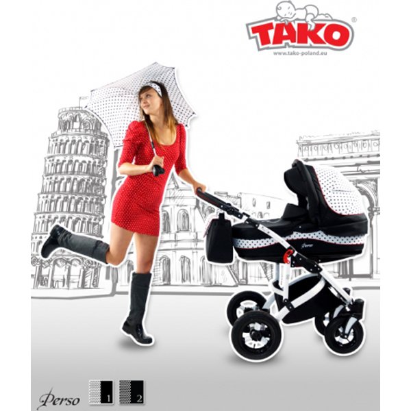 Детская коляска Tako Laret Polka Collection 3 в 1 фото 2