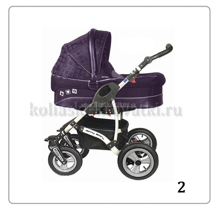 Детская коляска Danny Sport 2 в 1 Prestige Secret Garden фото 10