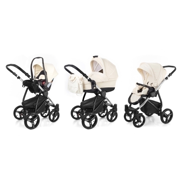 Фото Детская коляска Esspero Newborn Lux 3 в 1, шасси Chrome, реальные фотографии клиентов | Коляски-Кроватки.Ру