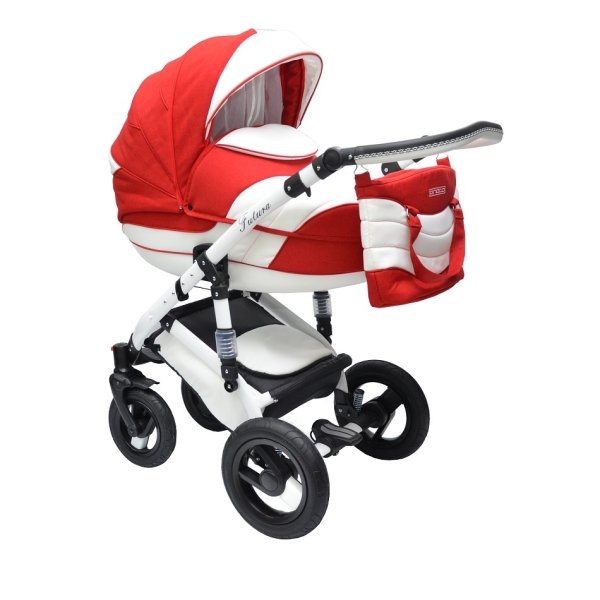 Фото Детская коляска Aneco Futura New 2 в 1, эко-кожа, с конвертом, реальные фотографии клиентов | Коляски-Кроватки.Ру