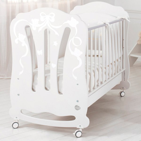 Фото Детская кроватка Baby Expert Confetto, реальные фотографии клиентов | Коляски-Кроватки.Ру