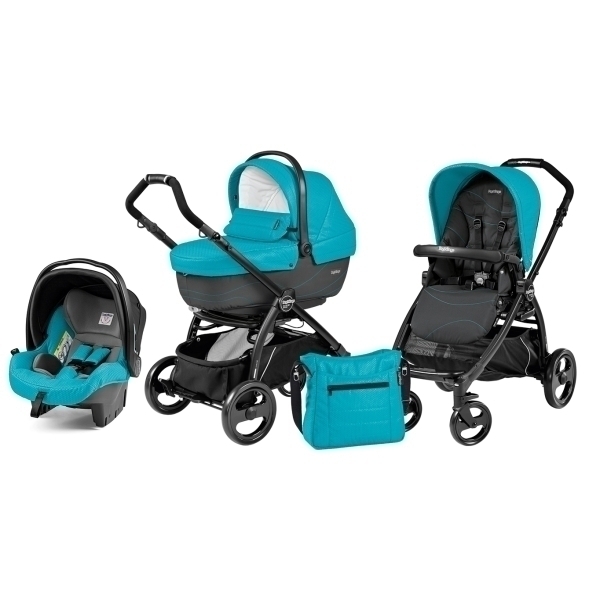 Фото Детская коляска Peg-Perego Book Plus Sportivo 3 в 1, шасси Jet, реальные фотографии клиентов | Коляски-Кроватки.Ру