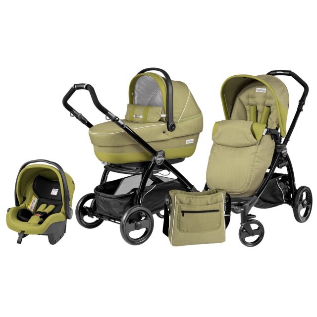 Фото Детская коляска Peg-Perego Book Plus Completo 3 в 1, шасси Black, реальные фотографии клиентов | Коляски-Кроватки.Ру