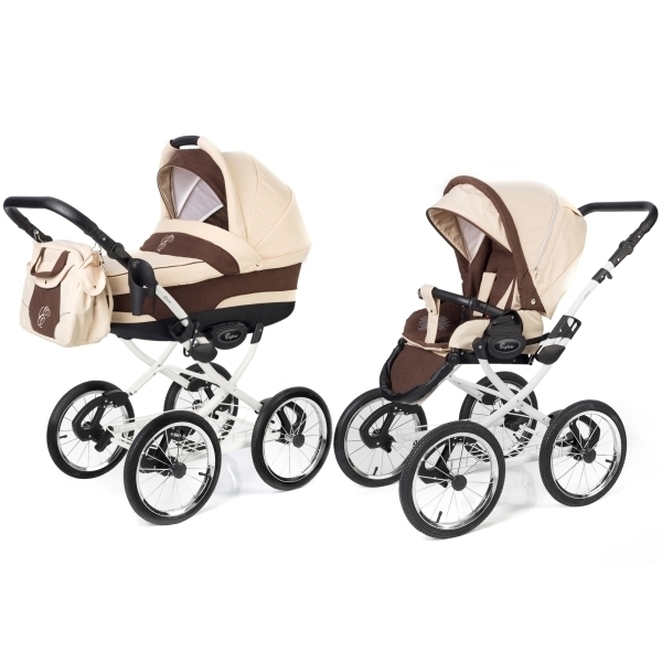 Фото Детская коляска Esspero Classic 2 в 1, шасси White, реальные фотографии клиентов | Коляски-Кроватки.Ру