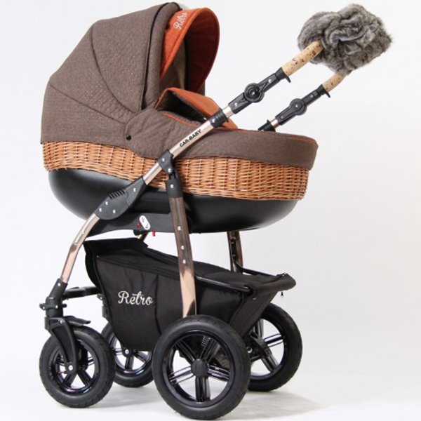 Фото Детская коляска Car-Baby Retro Sport 2 в 1, реальные фотографии клиентов | Коляски-Кроватки.Ру