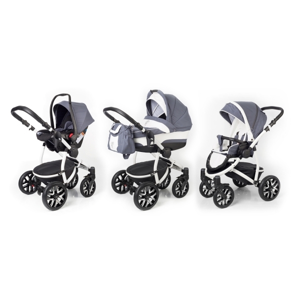 Фото Детская коляска Esspero Discovery 3 в 1, шасси White, реальные фотографии клиентов | Коляски-Кроватки.Ру