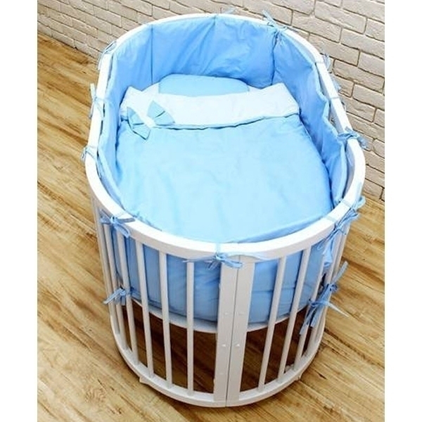 Фото Универсальный комплект в кроватку Классика Evobaby 7 в 1, 7 предметов, реальные фотографии клиентов | Коляски-Кроватки.Ру