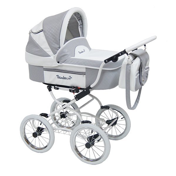 Фото Детская коляска Reindeer Prestige Lily 2 в 1, эко-кожа, реальные фотографии клиентов | Коляски-Кроватки.Ру