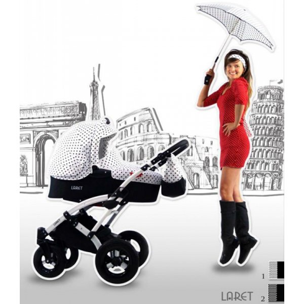 Детская коляска Tako Laret Polka Collection 3 в 1 фото 1