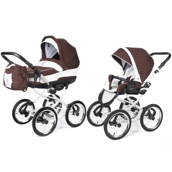 Фото Детская коляска Esspero Classic 2 в 1, шасси White, реальные фотографии клиентов | Коляски-Кроватки.Ру