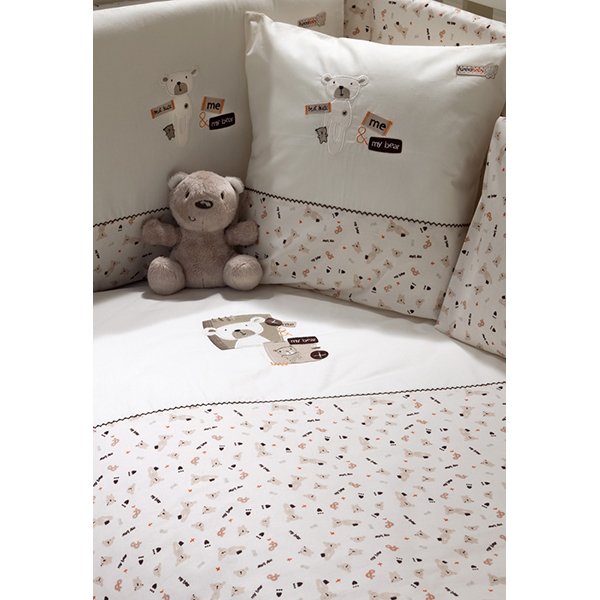 Фото Комплект в кроватку Fiorellino My Bear, 5 предметов, реальные фотографии клиентов | Коляски-Кроватки.Ру