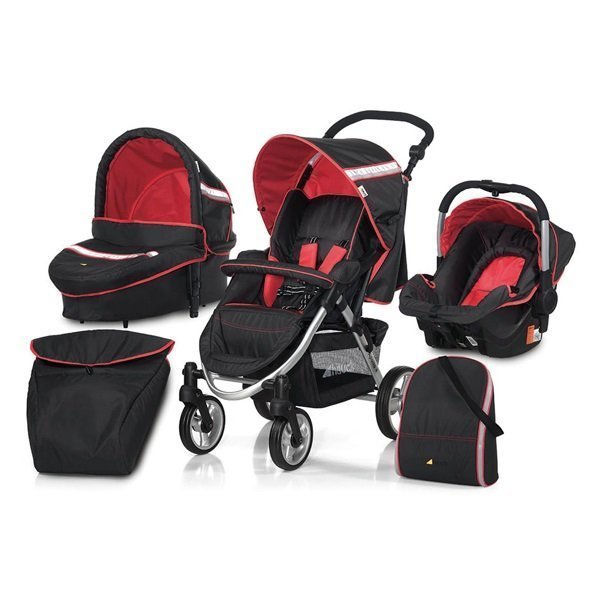 Poussette hauck rouge hot sale