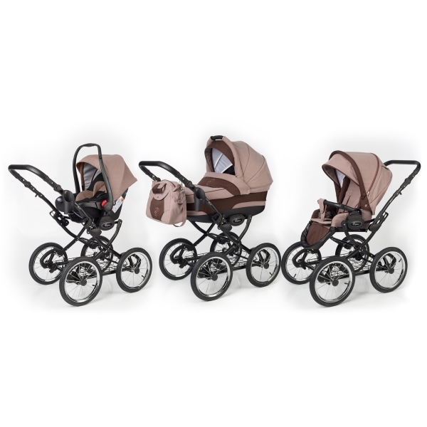 Фото Детская коляска Esspero Classic 3 в 1, шасси Black, реальные фотографии клиентов | Коляски-Кроватки.Ру