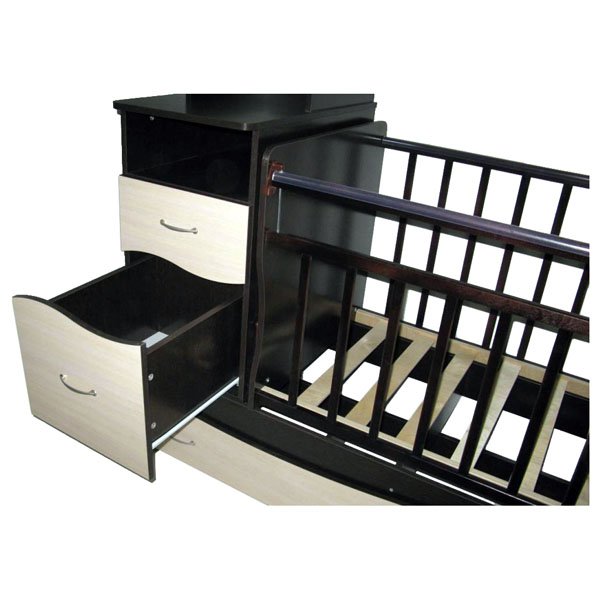 Детская кровать-трансформер Detimport Кроха с маятником фото 5