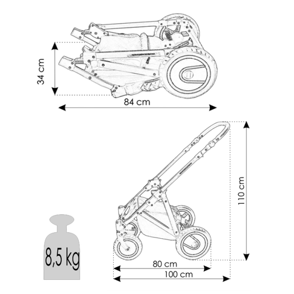 Детская коляска Bexa D'Angela 3 в 1 фото 10