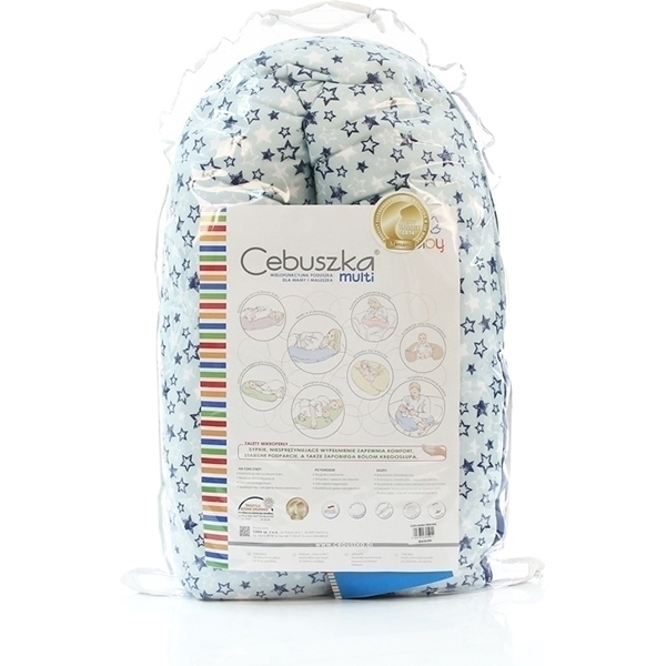 Трикотажная подушка для кормления Ceba Baby Multi фото 1
