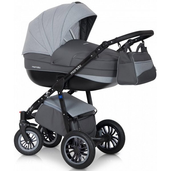 Фото Детская коляска Expander Mondo Black 2 в 1, реальные фотографии клиентов | Коляски-Кроватки.Ру