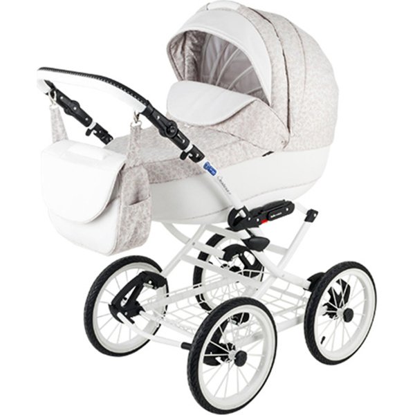 Фото Детская коляска BeBe-Mobile Santana Ecco 2 в 1, ткань+эко-кожа, реальные фотографии клиентов | Коляски-Кроватки.Ру