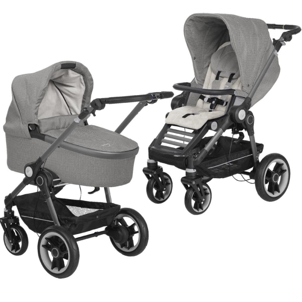 Фото Детская коляска Teutonia BeYou V4 Elite WHL3 2 в 1, реальные фотографии клиентов | Коляски-Кроватки.Ру