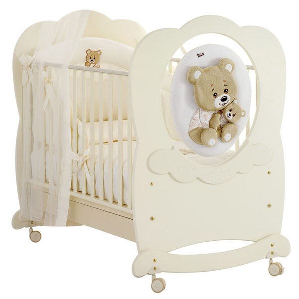 Фото Детская кровать Baby Expert Abbracci by Trudi, реальные фотографии клиентов | Коляски-Кроватки.Ру